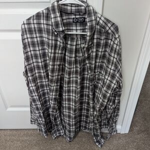 Chaps Button Down L Flannel